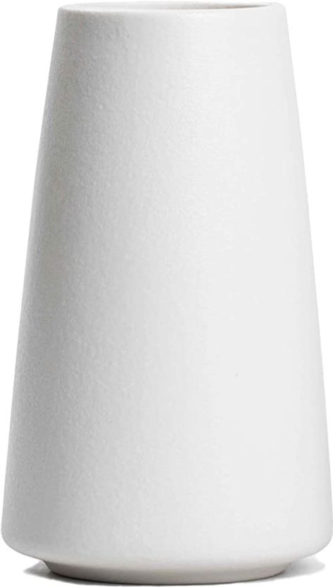 Amazon.com: Ceramic Vase - Flower Vase Minimalism Style for Modern Table Shelf Home Decor, Fit for Fireplace Bedroom Kitchen Living Room Centerpieces Office Desk : Home & Kitchen Fireplace Bedroom, Living Room Farmhouse Decor, Shelf Home Decor, Boho Vase, Modern Rustic Farmhouse, Minimalism Style, Amazon Link, White Ceramic Vases, Table Shelf