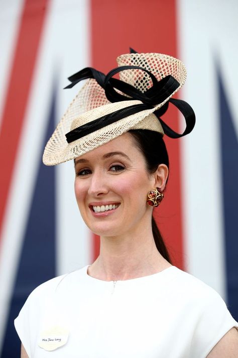 All the Hats Guests Wore to the Royal Ascot 2018 - Royal Hats White Hair Accessories, Wedding Hats For Guests, British Hats, Royal Ascot Hats, Hat Inspiration, Royal Hats, Ascot Hats, Ladies Hats, Hats And Fascinators