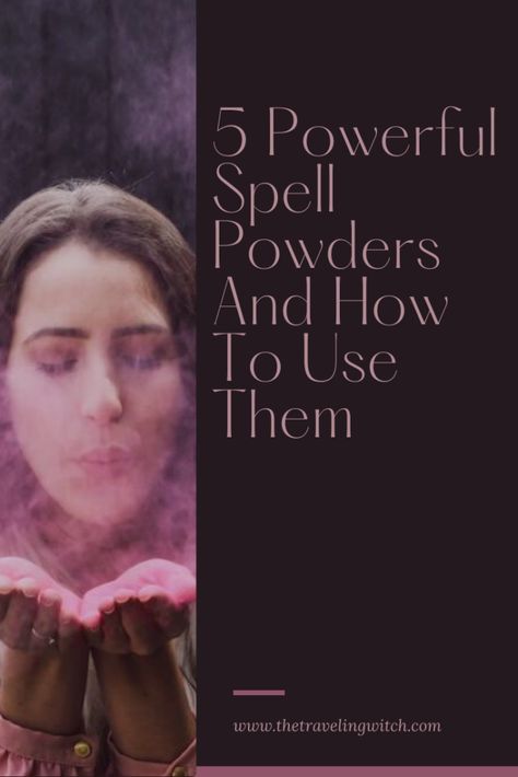 Cascarilla Powder Uses Witchcraft, Spell Powders, Money Powder, Luciferian Witchcraft, Incense Recipes, Spell Ingredients, Yellow Rose Petals, Powerful Spells, Witchcraft Magic