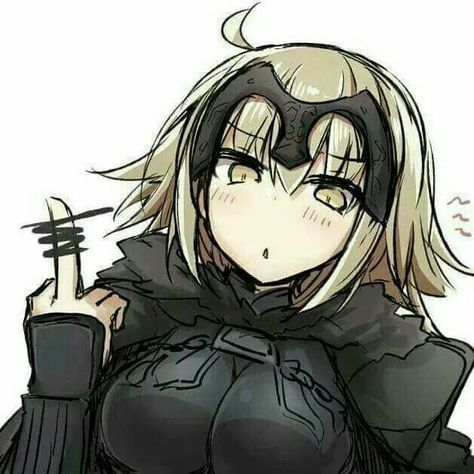 Daily posts from weeb gallery Fate Jeanne Alter, Jeane D Arc, Fate Stay Night Anime, Fate Anime Series, Concept Art Drawing, Anime Shadow, Cute Anime Profile Pictures, Anime Comics, Fantasy Character Design