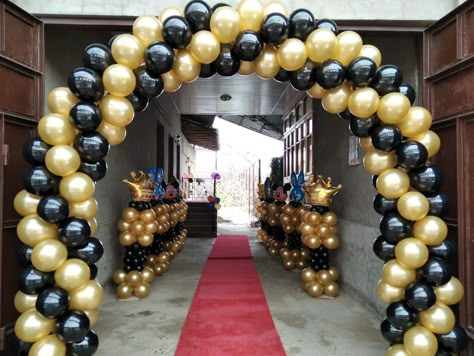 Birthday Gate Decoration Ideas, Gate Decoration With Balloons, Gate Balloon Decoration, Birthday Gate Decoration, Ballon Gate Decoration, Balloon Gate Decoration, Wedding Gate Decoration, Decoration With Balloons, Balloon Gate