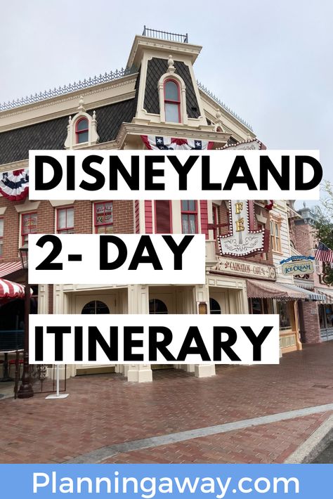 Are you thinking about creating a 2-Day Disneyland itinerary? Feeling a little overwhelmed? No worries! I have a two days at Disneyland plan! We have been to Disneyland a ton! We will have lots of options for a Disney itinerary based on the stage of life you are in and your interest. These options will help you create 2 day Disneyland itineraries. They will include both Disneyland and options for creating a Disney California Adventure itinerary. Let's create the best Disneyland itinerary! 2 Days At Disneyland, Disneyland To Do List, Best Time To Go To Disneyland, Disneyland For Adults, Disneyland Itinerary 2024, Disneyland Route, Disneyland Trip Planning 2024, Disneyland Planning 2024, Disneyland Schedule