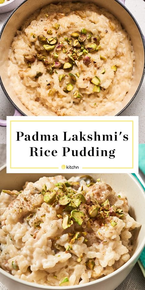 Indian Rice Pudding Recipe, Ayurvedic Sweets, Sweet Rice Recipes, Kheer Recipe Indian Desserts, Indian Rice Pudding, Chinese Food Menu, Coconut Rice Pudding, Rice Pudding Recipes, Rice Pudding Recipe