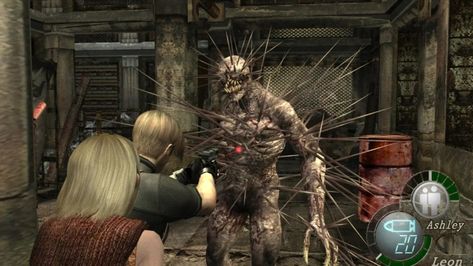 Resurrecting Terror - The New Face of "Resident Evil 4" The 2023 remake of "Resident Evil 4" emerges as a pinnacle of horror gaming, revitalizing the iconic 2005 game with enhanced visuals, sophisticated gameplay mechanics, and a deepened narrative. This version remains true to the original's core elements, such as the gripping storyline and intense action sequences, while introducing a more dynamic combat system that affords players greater fluidity and a range of tactical options during en... Resident Evil Monsters, Third Person Shooter, Resident Evil 4, Resident Evil Game, Arkham City, New Video Games, Download Games, Android Games, Horror Game