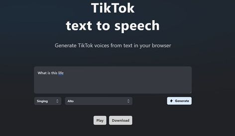 TikTok text to speech is a free website that can be used to generate TikTok voices from text using nothing except your browser. The post Free Website to use TikTok�’s Text to Speech Converter Filters: TiKTok TTS appeared first on I Love Free Software. Filters Tiktok, Tiktok Text, Text To Speech, Free Text, Love Free, Free Software, Love Is Free, Text Design, Free Website