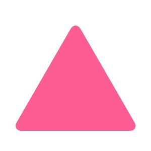 Pink Triangle, English Grammar, Different Shapes, Learn English, Teaching Kids, Helping Kids, Fun Activities, Pink