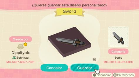 Animal Crossing New Horizons Medieval Design,  Sword Medieval Animal Crossing, Acnh Medieval Codes, Acnh Kingdom, Animal Crossing Medieval, Acnh Viking, Acnh Castlecore, Acnh Medieval, Ac Codes, Medieval Design