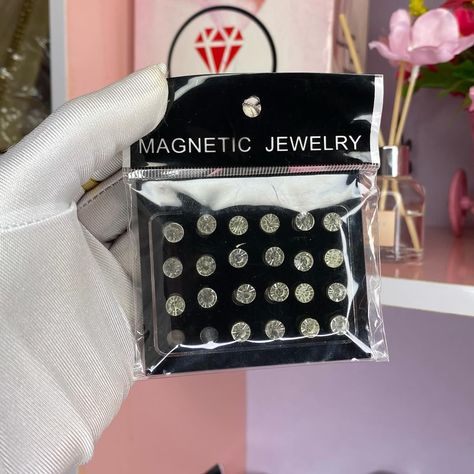 Crystal Magnetic Stud Earrings For Non Pierced Ears 🔥 No piercing required ✅ 12 pairs : 🏷️N7,000. A pair : 🏷️N2,000. . Send a dm to shop 🛍️ To shop via WhatsApp :0903-437-5710. . Delivery takes 24-48hours within lagos & ogun state 🛍️ We deliver nationwide 📦. . . #magneticstudearringsinlagos #crystalstudearrings #studearrings #explore #magneticstudearrings #earringsfornonpiercedears Magnetic Jewelry, Crystal Stud Earrings, Pierced Ears, Ear Piercings, Magnets, Stud Earrings, Crystals, Quick Saves