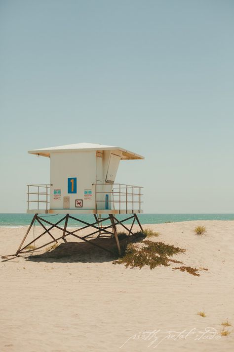 Guard Tower, Lifeguard Stand, Beach Scrapbook, Lifeguard Stands, San Diego Art, Life Guard, Beach House Wall Art, Coronado Beach, Lifeguard Tower