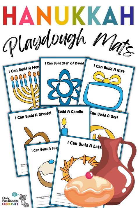 Hanukkah Theme Preschool, Chanukah Preschool Activities, Hannukah Crafts Kids, Hanukkah Activities Preschool, Hanukkah Preschool, Hanukkah Traditions, Hanukkah Activites, Hanukkah Crafts, How To Celebrate Hanukkah