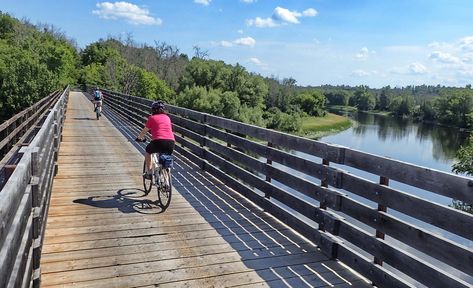 Ottawa River, Ottawa Valley, Bicycle Trail, Canada Road Trip, Old Bridge, Trail Riding, Local Travel, Bike Trails, Scenic Views