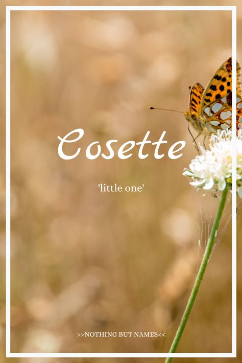 Cosette Name Meaning, Baby Camping, Camping With A Baby, Name Games, Kids Names, Unique Words, Meaningful Words, Names With Meaning, New Words