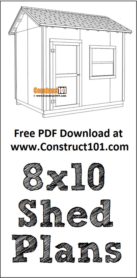 8 X 8 Shed Plans, Diy 8x10 Shed, 8 X 10 Shed Plans, Free Shed Plans 8x12, 10x8 Shed Plans, 8x10 Shed Plans Free, 8x8 Shed Plans Free, Diy Small Shed Plans, Storage Shed Plans 8x10