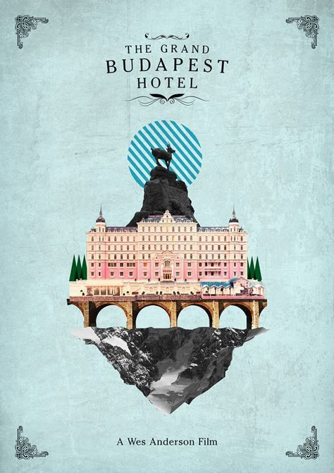 French Dispatch Poster, Hotel Grand Budapest, Brooklyn Movie, Budapest Hotel Movie, Grand Budapest Hotel Poster, Wes Anderson Inspired, Hotel Budapest, Hotel Poster, The Grand Budapest Hotel