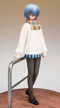 일본 패션, Transfer Student, 3d Figures, Neon Evangelion, Figure Reference, Rei Ayanami, Anime Figurines, Figure Poses, Genesis Evangelion