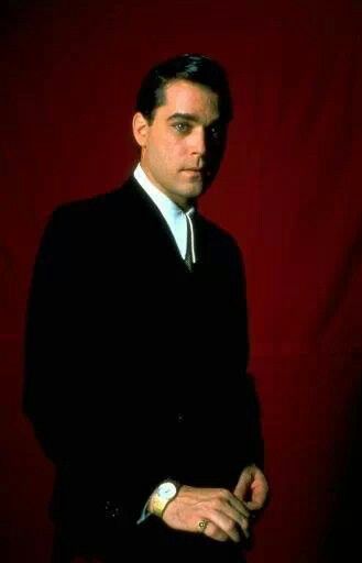 Ray Liotta as Henry Hill in 'Goodfellas' Ray Liotta Goodfellas, Tommy Devito, Goodfellas 1990, Ray Liotta, Mafia Gangster, Gangster Movies, Wise Guys, Old Hollywood Stars, Goodfellas