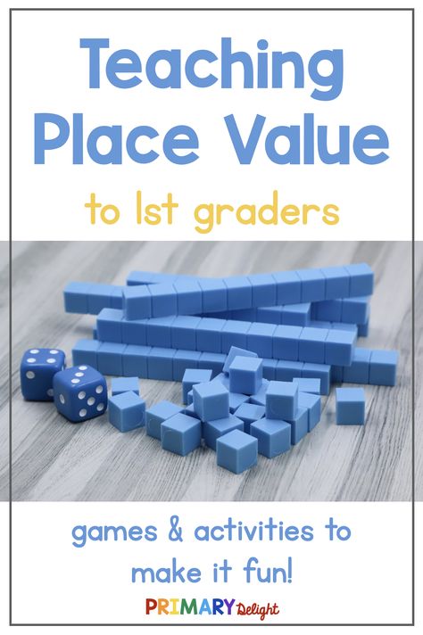 First Grade Games, Teach Place Value, Teaching Place Value, Games For Students, Teaching Executive Functioning, Place Value Games, Teaching Place Values, Place Value Worksheets, Math Place Value