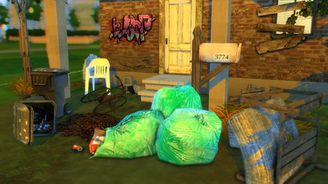 Sims 4 Poverty Cc, Trash Cc Sims 4, Sims 4 Urban Clutter, Sims 4 Trap House Clutter, Trap House Aesthetic, Sims Trap House, Sims 4 Cc Trap House, Trap House Sims 4 Cc, Sims 4 Trap House