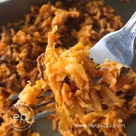 Shredded Sweet Potato Recipes, Shredded Sweet Potato, Sweet Potatoes Baked, Sweet Potato Oven, Sweet Potato Hash Browns, Veg Meals, Potatoes Baked, Sweet Potatoes Recipe, Potatoes In Oven