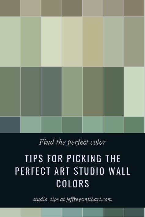 You’ve moved into a new space, carved out some room at home, or feel like your current art studio space could use a refresh — How do you pick a paint color for your art studio? Use these tips to pick just the right color for your creative space. Art Studio Color Schemes, Attic Art Studio Space, Art Studio Wall Ideas, Best Paint Color For Art Studio, Paint Colors For Creativity, Best Wall Color For Art Studio, Art Studio Color Palette, Art Studio Paint Colors, Studio Paint Color Ideas