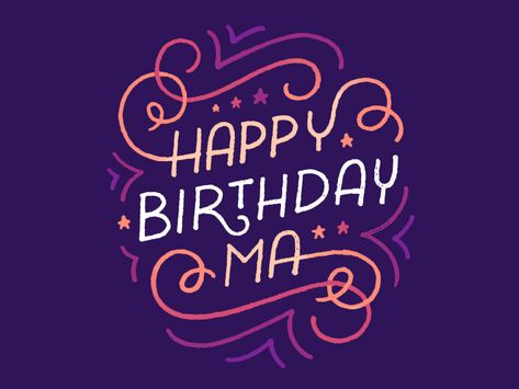 Hbd Happy Birthday Ma, Happy Birthday Pictures, Cute Love Wallpapers, Love Wallpapers, Happy Words, Birthday Pictures, Happy Birthday Images, Birthday Images, Purple Backgrounds