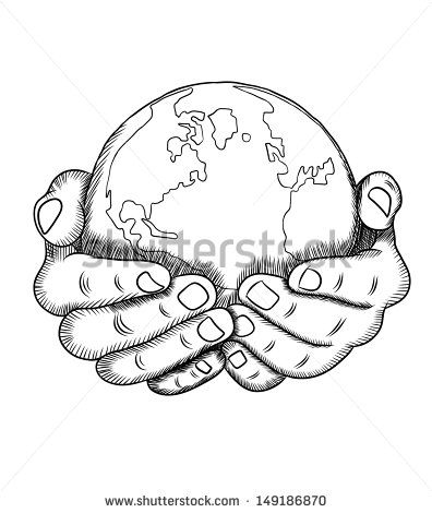 Hands Holding Earth Drawing Sketch Coloring Page Holding Earth Drawing, Hands Holding Earth, Hands Holding The World, Earth Art Drawing, Earth Sketch, Holding Earth, Globe Drawing, Earth Drawing, Globe Tattoos