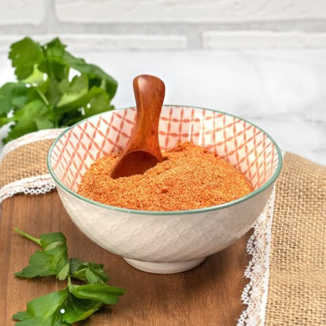 El Paso Taco Seasoning Recipe, Fry Seasoning Recipe, Louisiana Rub, Taco Seasoning Easy, Fried Chicken Seasoning, Fry Seasoning, Crema Recipe, Spicy Wings, Taco Seasoning Recipe