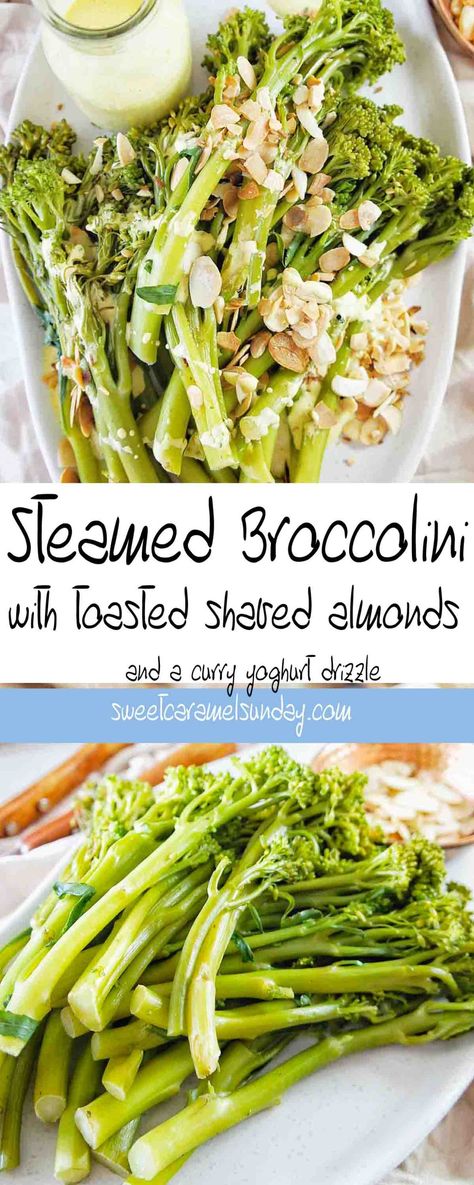 Steamed Broccolini Recipe, Steamed Broccolini, Broccolini Recipe, Quick Healthy Dinner, Side Dish Recipes Easy, Dinner Sides, Vegetable Sides, Healthy Side Dishes, Side Recipes