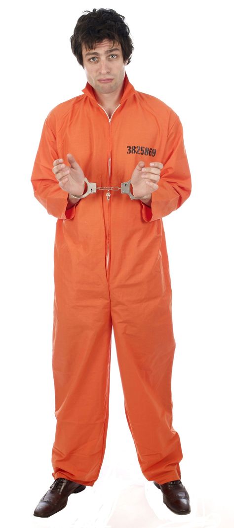 PRISONER ORANGE BOILER SUIT FANCY DRESS: Amazon.co.uk: Toys & Games Prisoner Fancy Dress, Robber Fancy Dress, Overalls Costume, Orange Prisoner, Convict Costume, Prison Jumpsuit, Prison Outfit, Mens Fancy Dress, Orange Jumpsuit