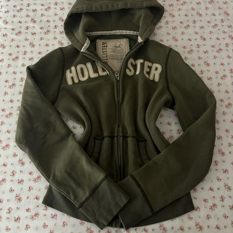 y2k hollister zip up hoodie in good condition some... - Depop Hollister Jacket, Hollister Jackets, Hollister Hoodie, Hoodie Zip, Hollister Tops, Zip Up Jacket, Zip Up Hoodie, Hooded Sweatshirt, Zip Hoodie