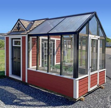 Greenhouse With Storage Shed, Greenhouse Addition To Shed, Storage Shed Greenhouse Combo, Green House Shed Combo, Potting Shed And Greenhouse Combo, Shed And Greenhouse Combo, Garden Shed Greenhouse Combo, Greenhouse With Shed Attached, Greenhouse And Shed Combination