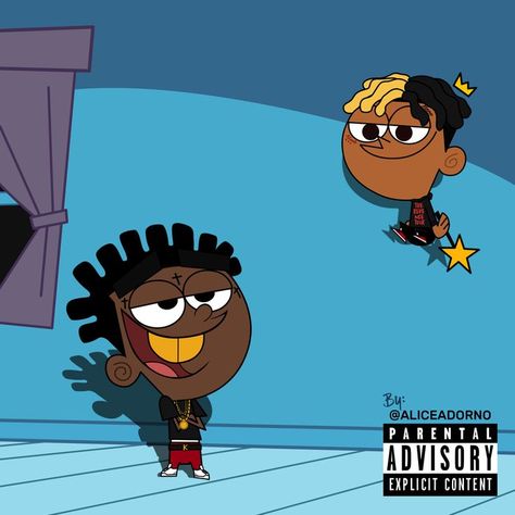 Comic Book Background, Trap Art, Ayo And Teo, Timmy Turner, Trill Art, Dope Cartoons, Rapper Art, Kodak Black, Black Cartoon Characters