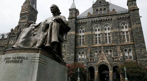 Georgetown’s slavery announcement is remarkable. But it’s not reparations. - Vox Prestigious School, Georgia State University, Georgetown University, Black Knowledge, State School, Family Planning, College Campus, Planned Parenthood, University Student