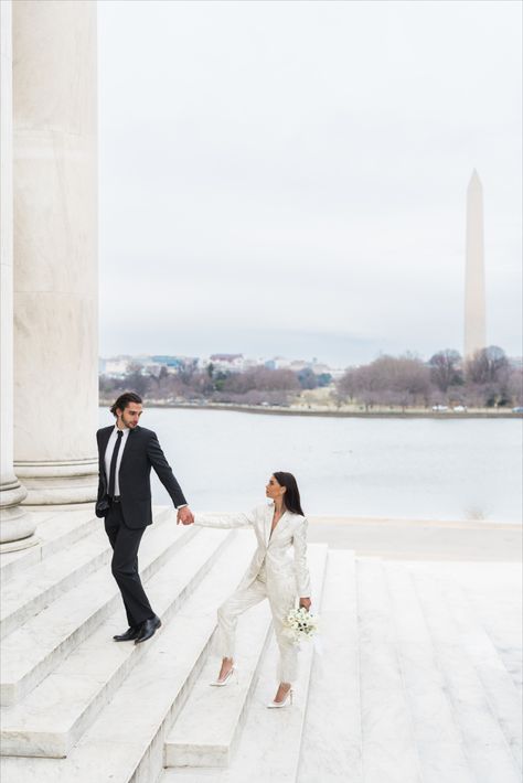 Elope Washington Dc, Jefferson Memorial Photoshoot, Dc Elopement Photography, Washington Dc Wedding Photos, Washington Dc Engagement Shoot, Jefferson Memorial Engagement Photos, Washington Dc Elopement, Engagement Photos Washington Dc, Classy Elopement