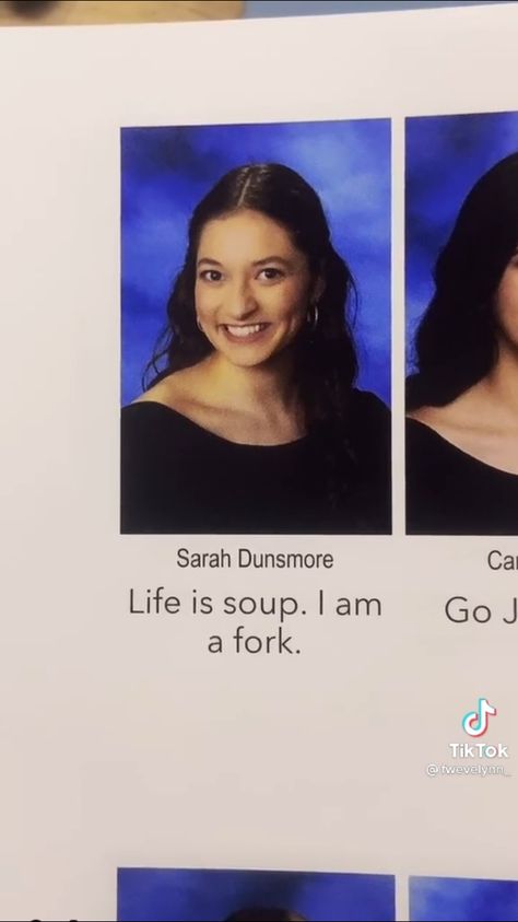 Matching Yearbook Quotes, Funny Highschool Quotes, Year Book Quotes Funny, Senior Quotes For Yearbook Sassy, Good Senior Quotes Funny, Yearbook Quotes Funny, Grad Quote Ideas, Senior Quotes For Yearbook, Quotes For Yearbook