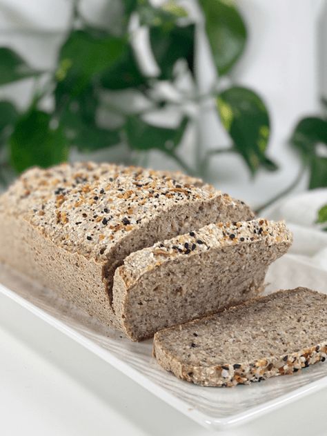 Buckwheat Bread Recipe, Fermented Bread, Buckwheat Bread, Buckwheat Recipes, Buckwheat Groats, Pan Sin Gluten, How To Store Bread, Seed Bread, Gf Bread