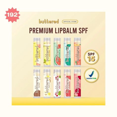 lip balm spf over everything >>>>> 🍓🍇🫐🥭 #lipbalm #buttered #skincare #lipcare #shopeefinds #racunshopee #fyp Pear Butter, Strawberry Butter, Spf Lip Balm, Lip Care, Lip Balm, The Balm, Butter, Lips, On Instagram