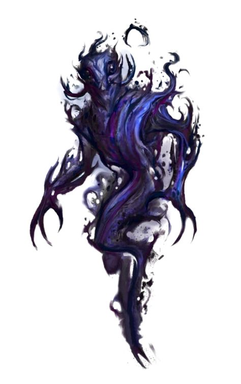 Restless Spirit - Wraith or Shadow - Pathfinder 2E PFRPG DND D&D 3.5 5E d20 fantasy Dnd Wraith, Shade Monster, Dnd Spirit, Dnd Shadow, Shadow Character Design, Wraith Art, Creature Template, Shadow Spirit, Shadow Creatures