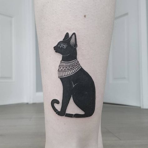 Egyptian Cat Tattoo, Bastet Tattoo, Egyptian Cat Tattoos, Black Cat Tattoo, Egypt Cat, Black Cat Tattoos, Egypt Tattoo, Omerta Tattoo, Egyptian Cat