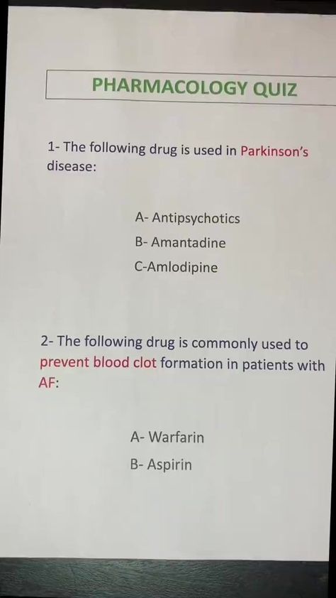 PHARMACOLOGY QUIZ! Follow us to learn pharmacology 💊💉 #pharmacology #medstudent #medicalschool #studygram #studyhard #studystrategies #medschooltips #medicine #premed #studyinspiration #studytime #medlife #medicinestudent #studygoals #medicationmaster #pharmacy #medicalstudents #studygroup #studytechniques #studytips #medicalnotes | Doctor of Pharmacy | Doctor of Pharmacy · Original audio Anti Depressants Pharmacology, Pharmacy Doctor, Future Pharmacist, Doctor Of Pharmacy, Study Strategies, Nursing School Humor, Medicine Student, Study Techniques, Pre Med