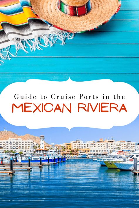 Take a Mexican Riviera cruise and enjoy white, sandy beaches, fun nightlife and amazing weather. Mexico has become a favorite cruise option and is a great alternative to the Caribbean islands. Use this guide to Mexican Riviera cruise ports to choose the perfect cruising experience. #mexicocruise #cruise #mexicotravel#puertovallarta #mazatlan #cabosanlucas What To Pack For Mexican Riviera Cruise, Mexican Cruise, Mexican Riviera, Breathless Riviera Cancun, Norwegian Bliss Mexican Riviera, Carnival Mexican Riviera Cruise, Haven Riviera Cancun, Mexican Riviera Cruise Excursions, Mexican Riviera Cruise