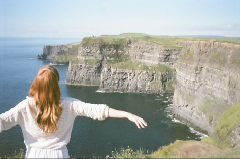 Ireland On Film, Ancient Ireland Aesthetic, Northern Ireland Aesthetic, Irish Aesthetic, Ireland Nature, Europe Film, Irish Summer, Cinematic Scene, Ireland Cliffs