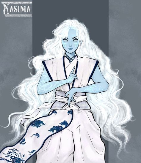 [OC] Nasima, Air Genasi Monk : characterdrawing Air Genasi Character Art, Air Genasi Monk, Air Genasi, Monk Dnd, D&d Online, Pathfinder Character, Cyberpunk Character, Dungeons And Dragons Characters, Dnd Art