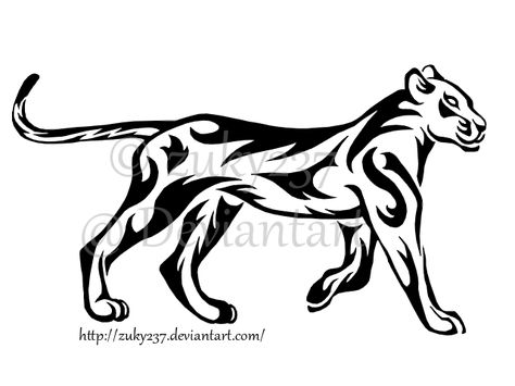 Walking Lioness Tattoo by zuky237 Lioness Silhouette, Lioness Art, Cat Tats, Lioness Tattoo, Nice Tattoos, Ink Portrait, Panther Tattoo, Wild Tattoo, Sketch Tattoo Design