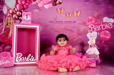 Theme Photography, Barbie Theme, Girl Themes, Baby Born, Maternity Photographer, Barbie Girl, Ahmedabad, Children Photography, Barbie Doll