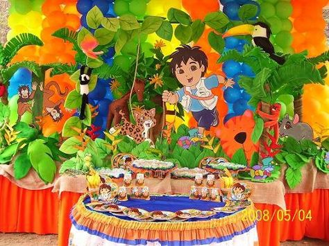 Diego Birthday Party Ideas, Go Diego Go Birthday Party, Diego Go, Go Diego Go, Birthday Inspo, Birthday Party Cake, Boy Party, Future Kids, Party Cakes