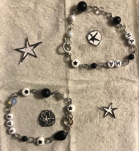 Matching Star Bracelets, Star Bracelets, Star Cut Out, Star Bracelet, Matching Bracelets, Cut Outs, The Star, Bracelet Making, How To Look Better