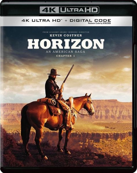 Horizon: An American Saga - Chapter 1 gets a release date on September 10, on 4K Ultra HD Blu-ray. More Details: https://www.ebay.com/itm/116253013123 Horizon An American Saga, Kevin Costner, September 10, Blu Ray Discs, Academy Awards, Chapter 1, Hd Movies, Ultra Hd, Release Date