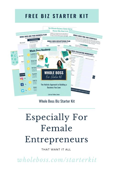 Get The Ultimate Business Starter Kit For Female Entrepreneurs To Build Your Business Holistically Without Sacrificing Your Self, Health, or the Ones You Love. https://wholeboss.com/starterkit/ Business Starter Kit, One Page Business Plan, Night Jobs, Healthy Plan, Business Baby, Build Your Business, Ideal Client, Business Money, Female Entrepreneurs