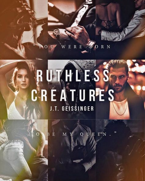 Ruthless Creatures Jt Geissinger, Ruthless Creatures, Hygge Quotes, Jt Geissinger, Mafia Man, Rose Book, Contemporary Romance Books, Spicy Books, Book Hangover